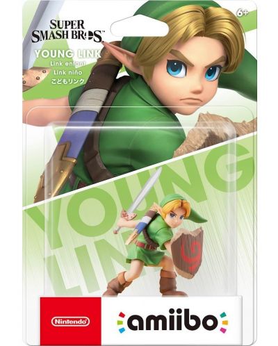 Figurina Nintendo amiibo - Young Link No.70 [Super Smash] - 3